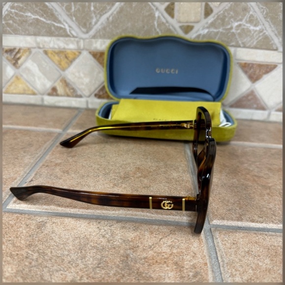 🆕✨Gucci GG0632S Havana Square Sunglasses ✨ - Picture 5 of 12